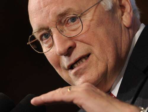 Death of Dick Cheney evokes bid to keep US bases