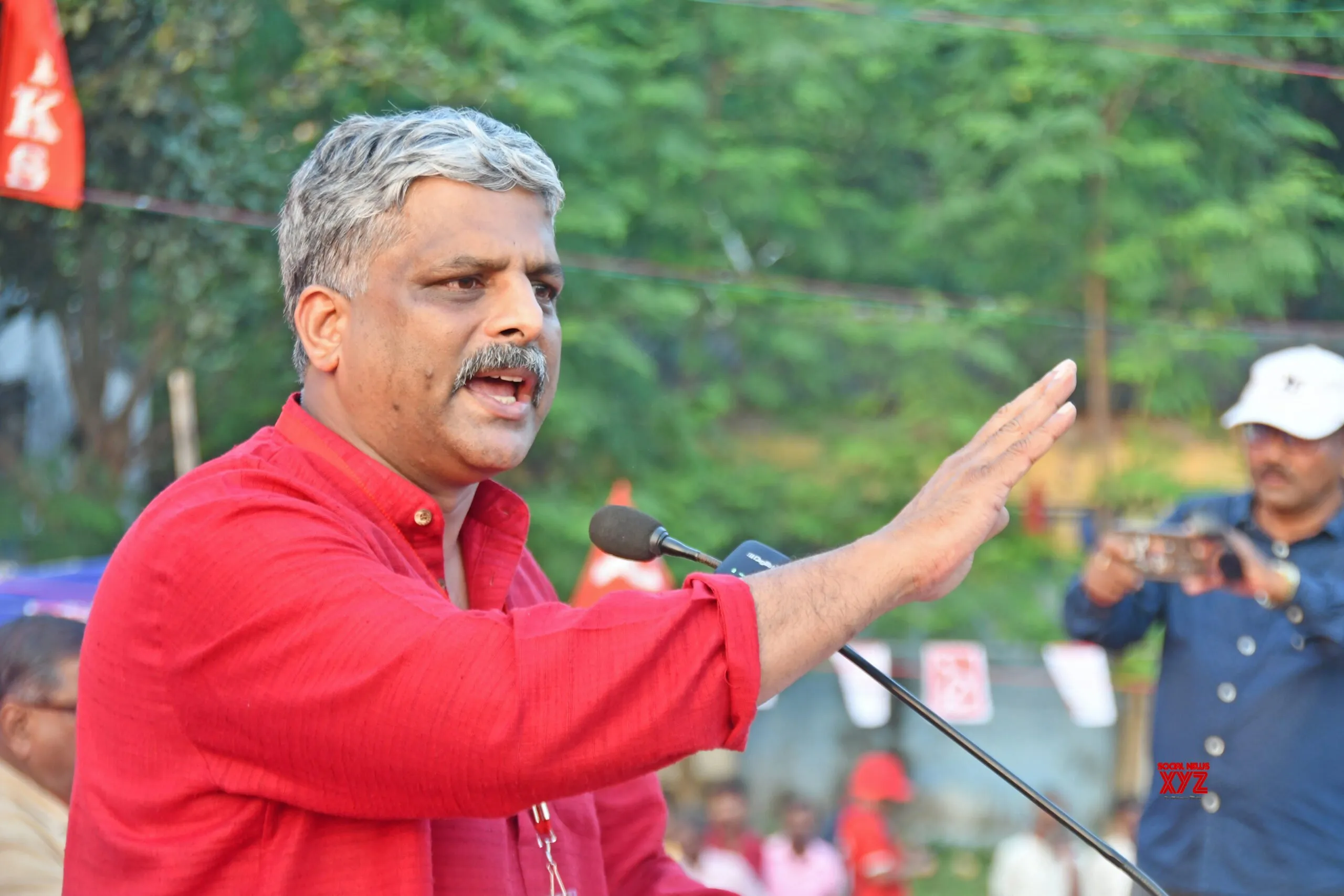 Purba Bardhaman: Vijoo Krishnan Addresses 38th State Conference of Paschim Banga Krishak Sabha #Gallery