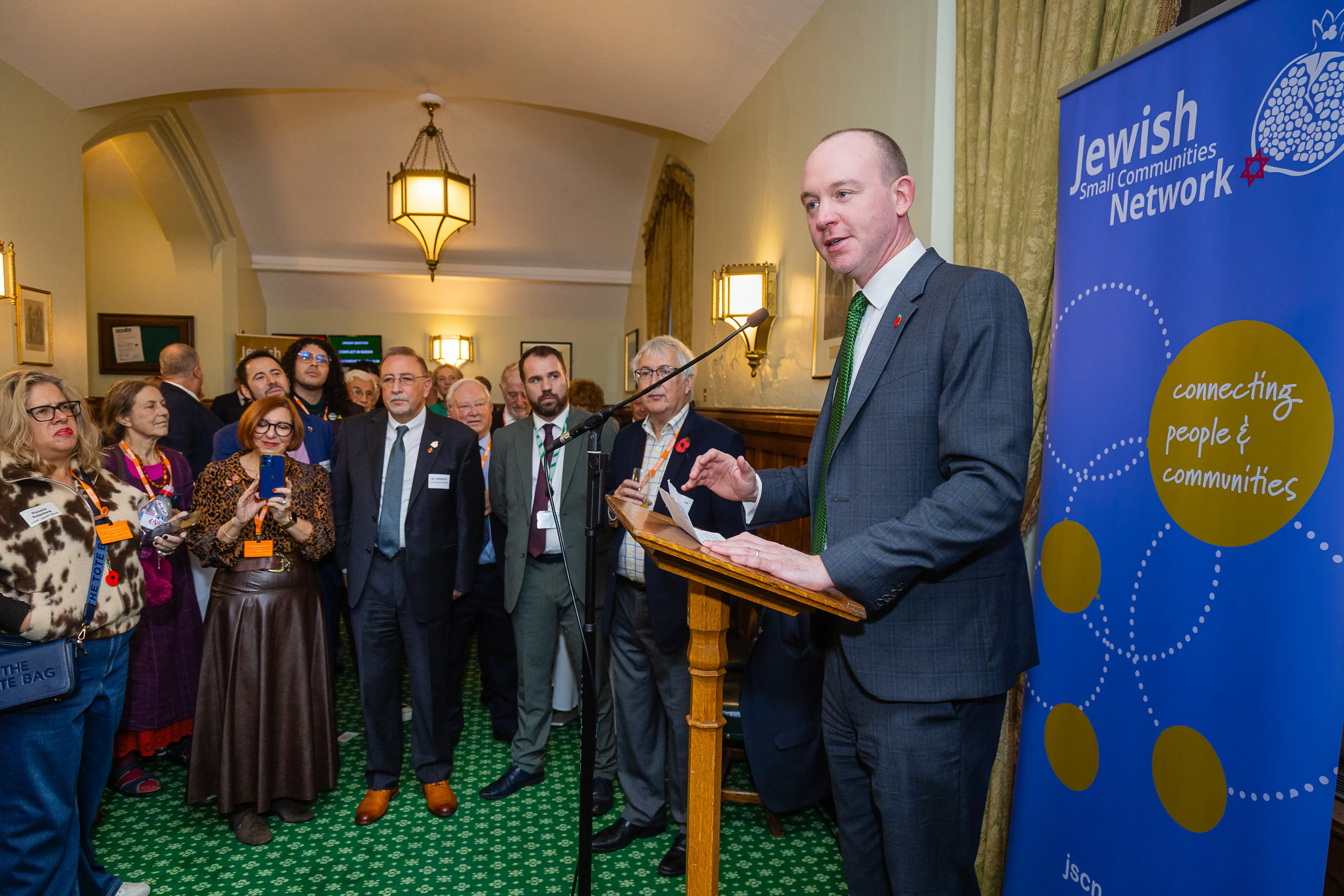 ‘Historic’ gathering of 50 Jewish small communities in Parliament