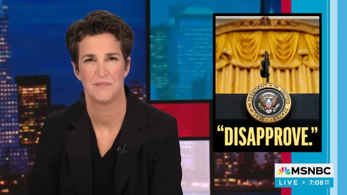 Rachel Maddow Says Trump’s Cratering Approval Rating Is Worse Than the ‘Immediate Aftermath of Jan. 6’ | Video