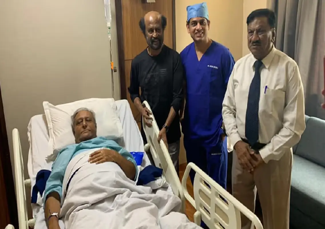 Rajinikanth’s brother hospitalised after heart attack in Bengaluru