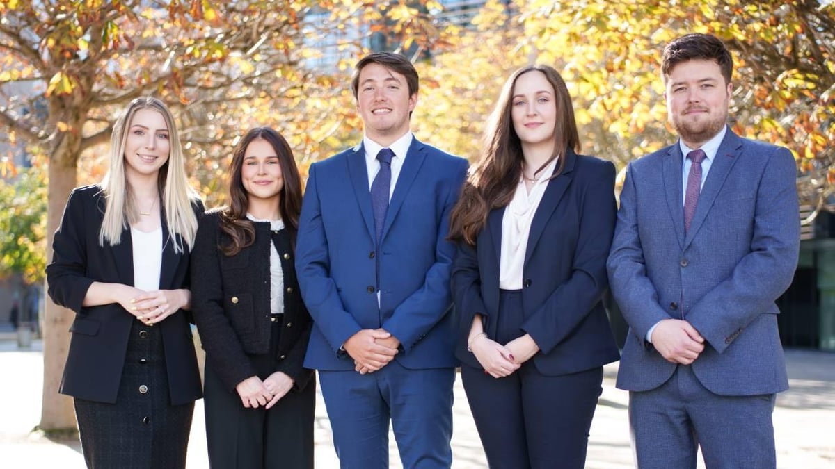 Northern Ireland law firm celebrates career progression with five solicitor promotions spanning key practice areas including commercial real estate, banking and finance, private client, and dispute resolution