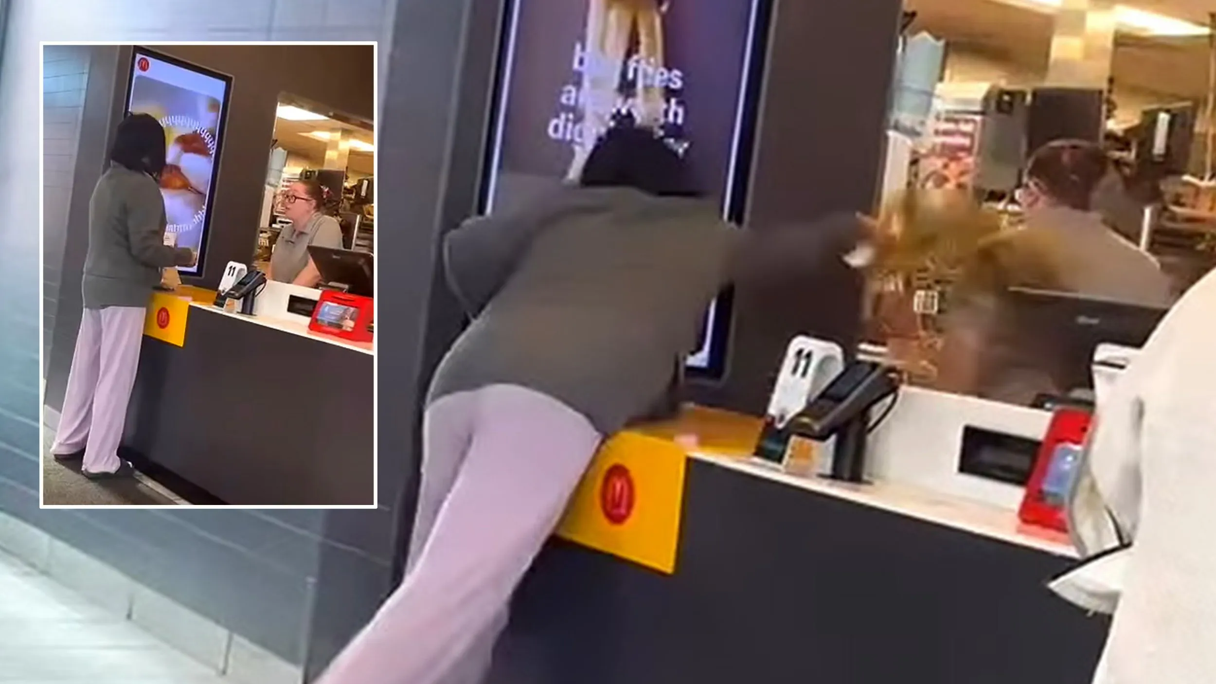 Woman throws scalding coffee over McDonald’s worker after breakfast mix-up