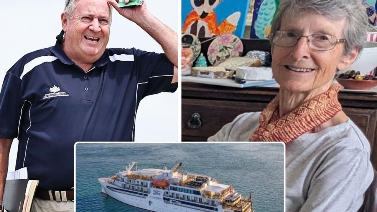 Investigators board cruise ship after death