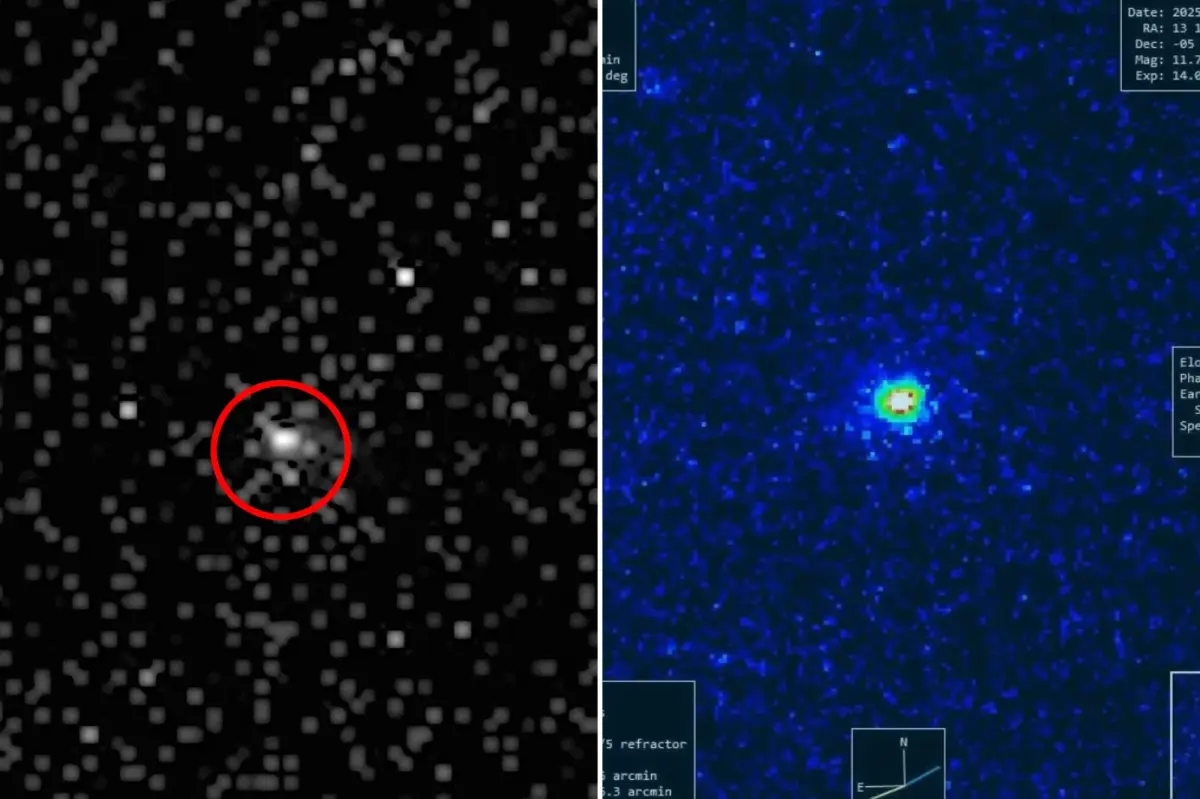 Chinese spacecraft shoots images of 3I/ATLAS during Mars fly-by