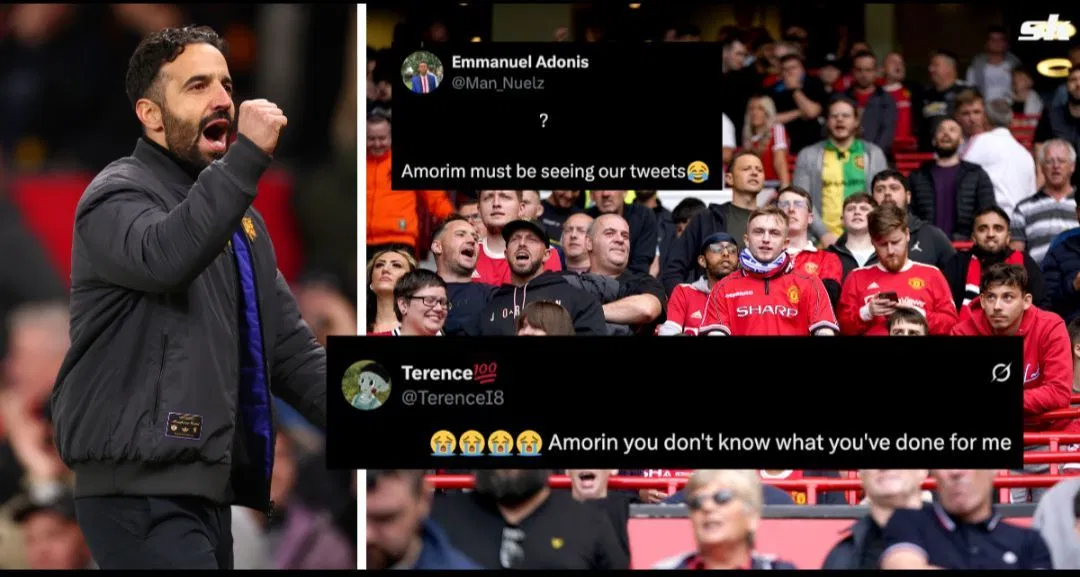 “Amorim must be seeing our tweets” - Manchester United fans celebrate as 26-year-old star misses out on starting line-up vs Tottenham
