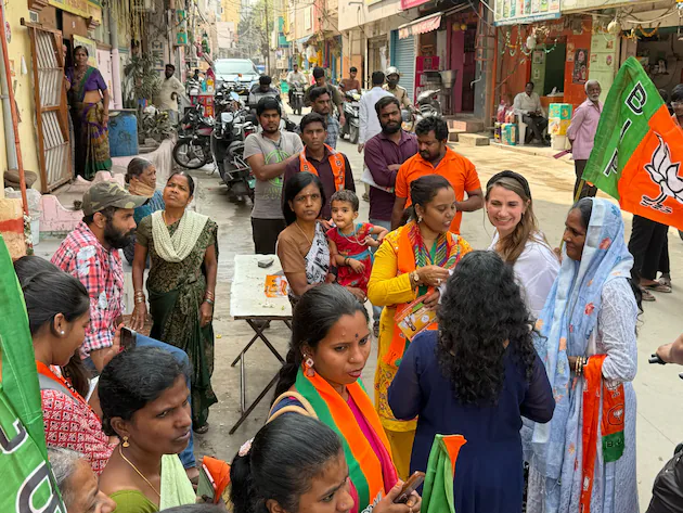 In the largest democracy in the world, a delegation from Utah sees possibility