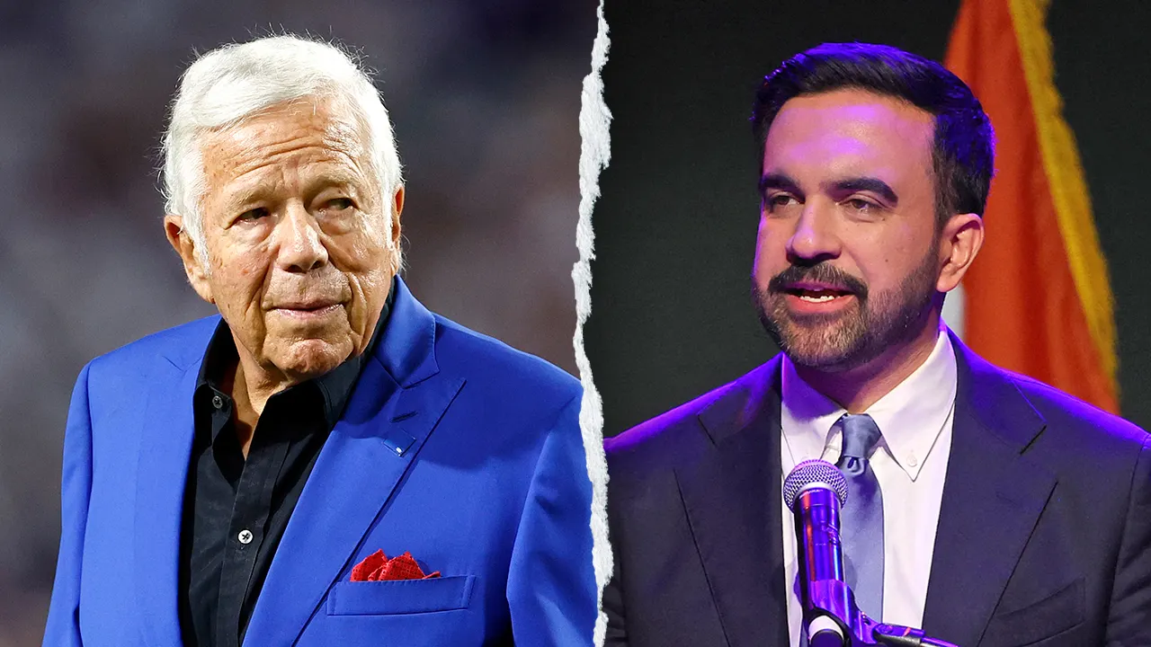 Patriots owner Robert Kraft calls Mamdani NYC election 'sad' and victory speech 'divisive'