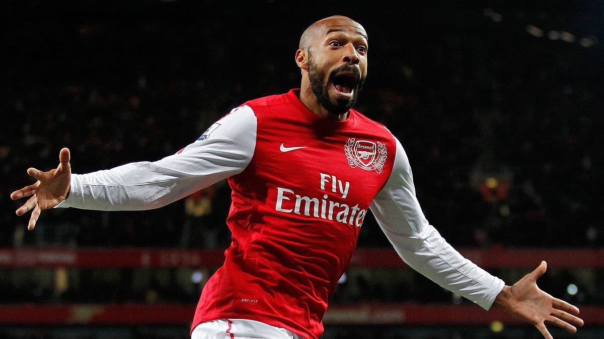 Thierry Henry 'would hammer young players' and tell them 'you're never going to make it' on his return to Arsenal at 34