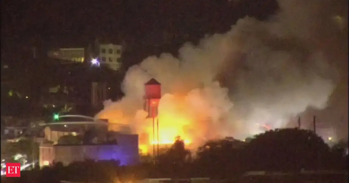 What is happening in Baltimore right now? Panic grips Baltimore’s Remington neighborhood as massive 4-alarm fire engulfs commercial building