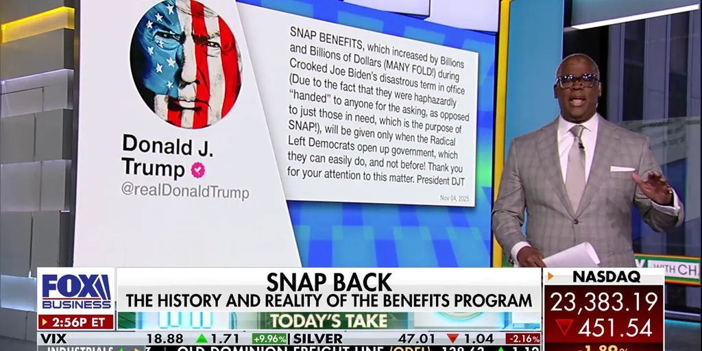 Charles Payne: SNAP has grown under the ‘guise of compassion’