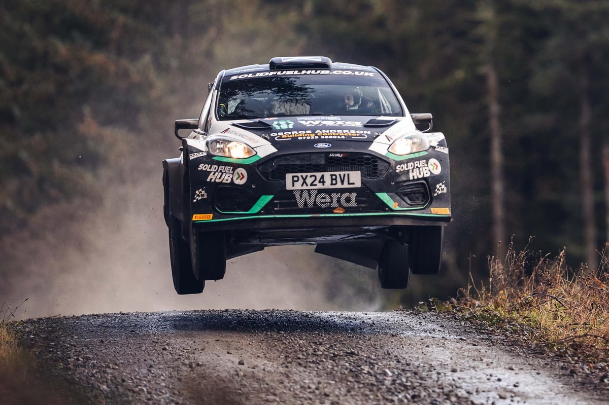 Puncture mars British Rally Championship finale but Borders driver Garry Pearson not left feeling too deflated