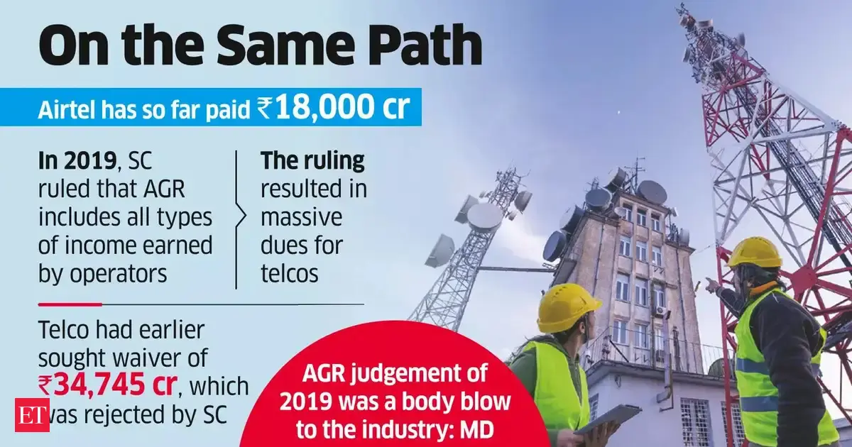 After SC relief to Vodafone Idea, Airtel to ring govt for AGR dues relief