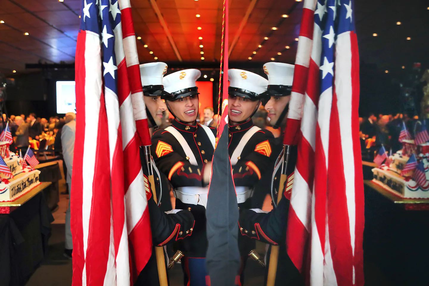 Marines celebrate 250 years at South Boston birthday ball