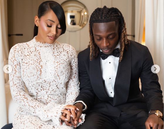 Belgian-Ghanaian Manchester City star Jeremy Doku marries long-time girlfriend Shireen Raymond