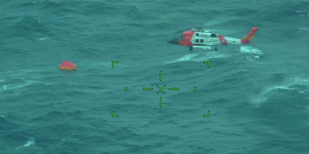US Coast Guard rescues 5 from sinking boat off popular North Carolina vacation spot