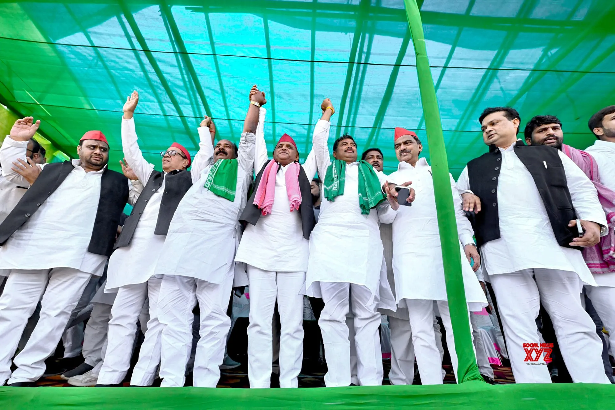 Akhilesh Yadav Campaigns in Purnia #Gallery