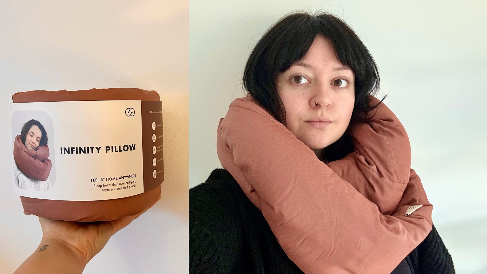 I tried the viral Infinity travel pillow and it’s a gimmick - save your money (and your sleep) with these cheap alternatives