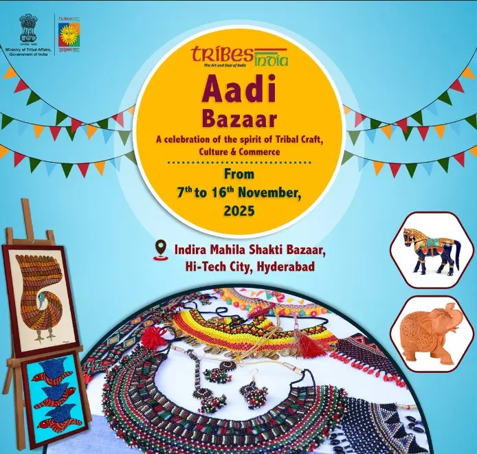 Aadi Bazaar Showcases India’s Tribal Art, Food