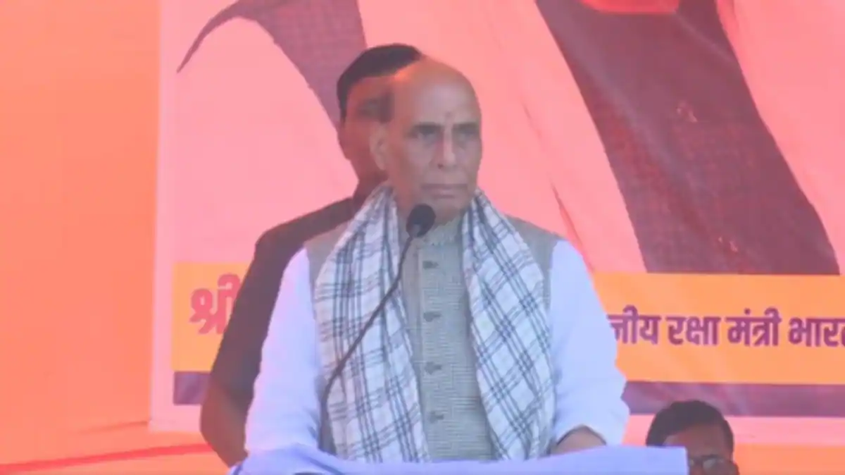 `Era Of Katta And Laltane Over,` Bihar ready To Produce Missiles: Rajnath Singh