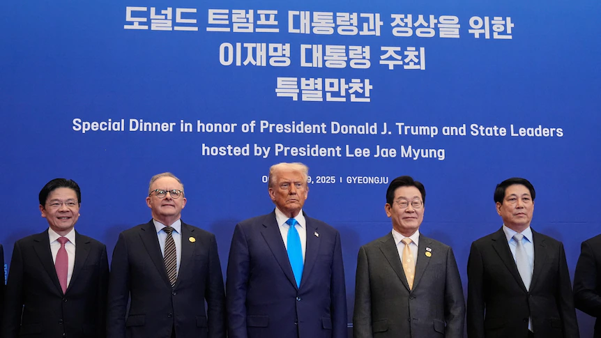 Albanese joins Trump and other leaders for 'special dinner' in South Korea
