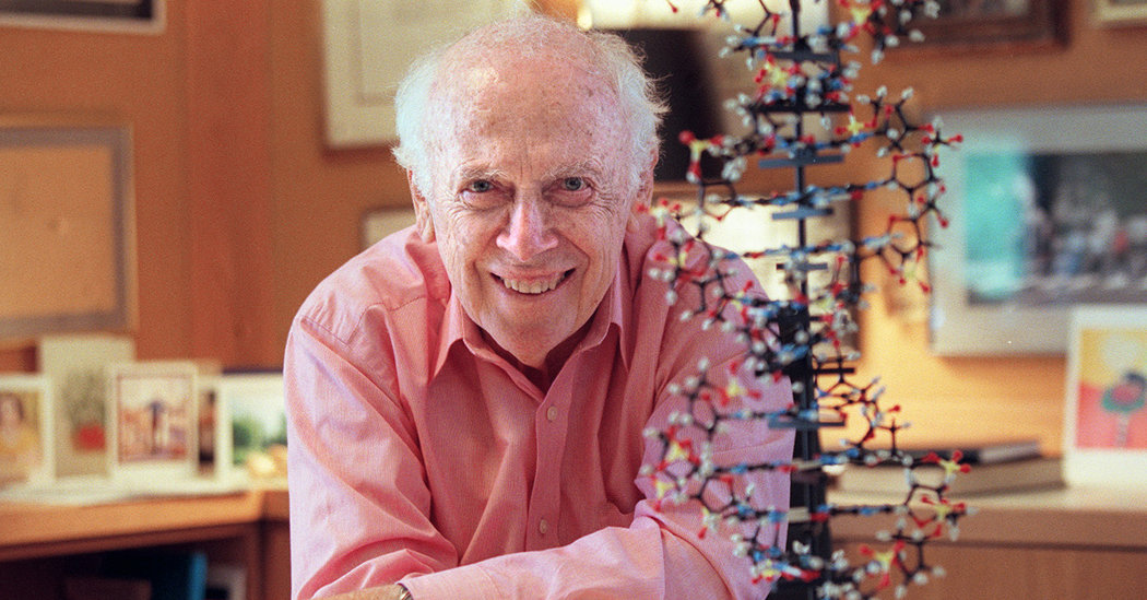James Watson, Co-Discoverer of the Structure of DNA, Is Dead at 97