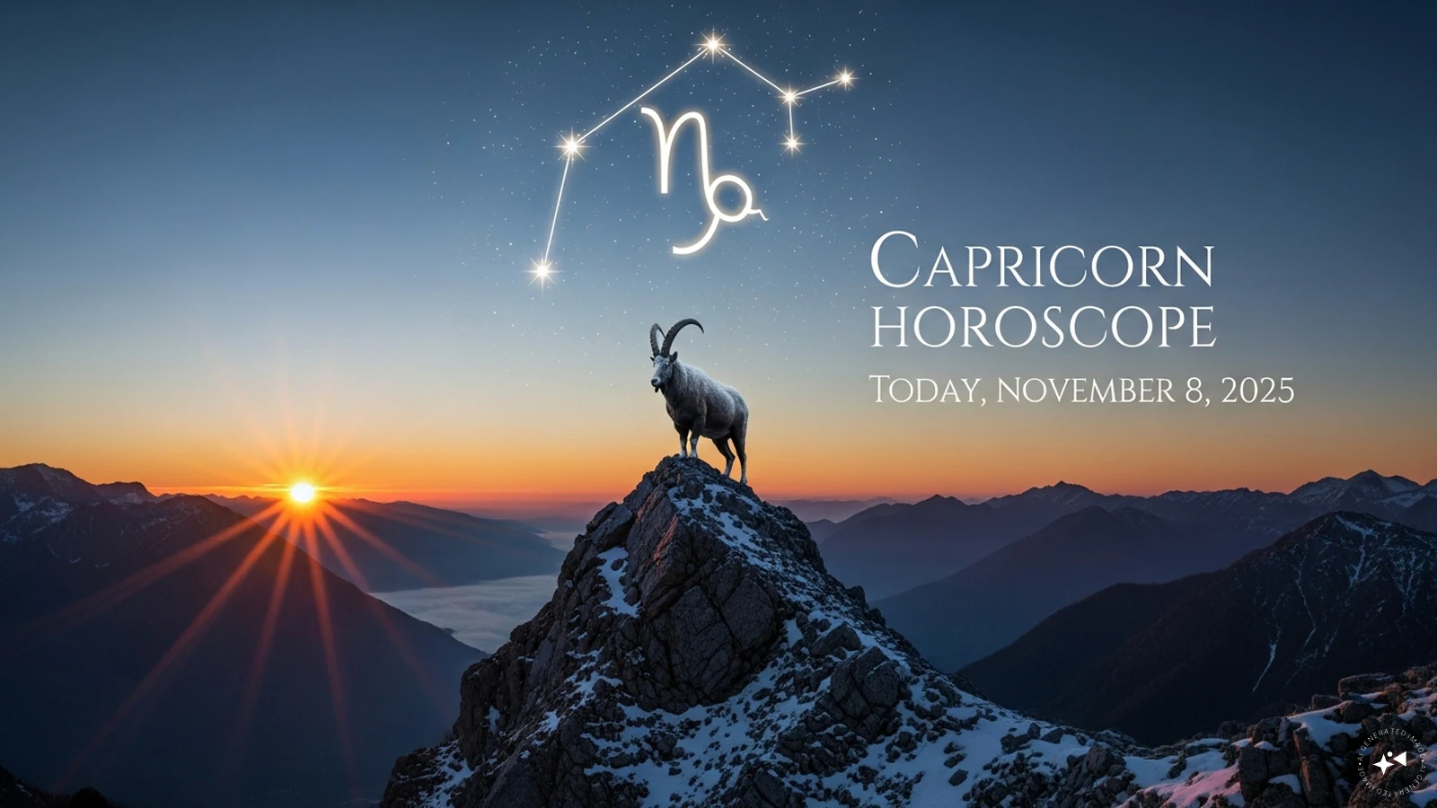 Capricorn Horoscope Today, November 8, 2025