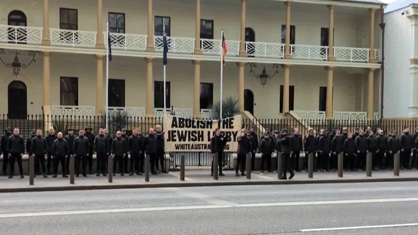 Neo-Nazi rally outside NSW parliament allowed to go ahead by police