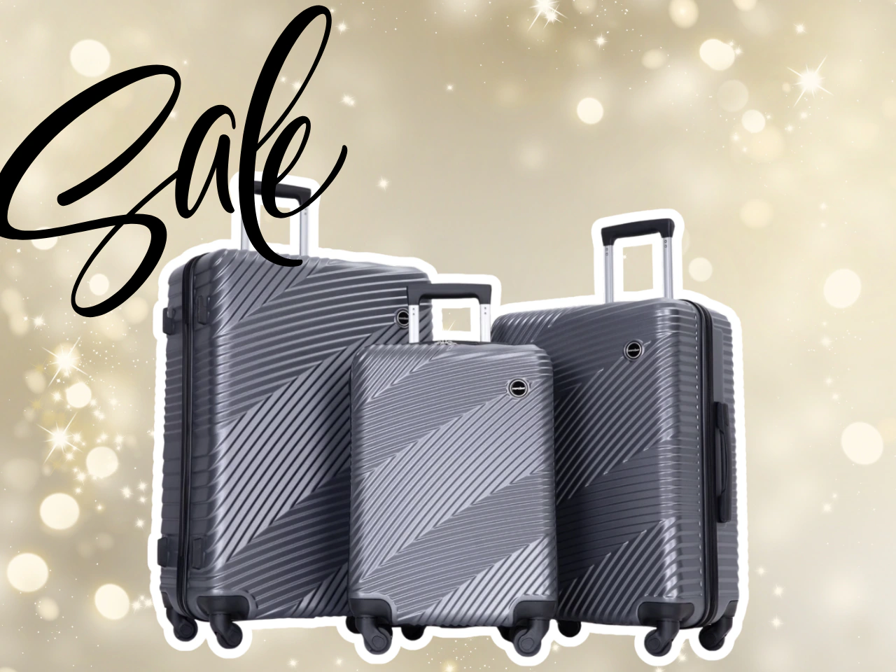 Walmart luggage deal: 3-piece Tripcomp set slashed from $400 to $81 ahead of Black Friday