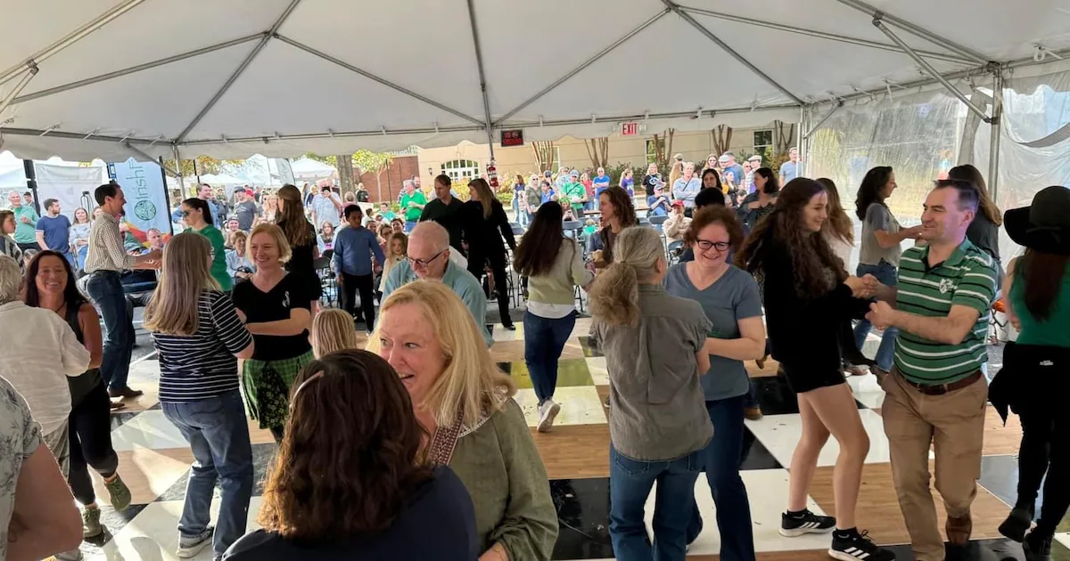 Watch step dancing, hear fiddlers and eat soda bread