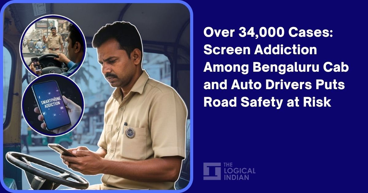 Over 34,000 Cases: Screen Addiction Among Bengaluru Cab and Auto Drivers Puts Road Safety at Risk