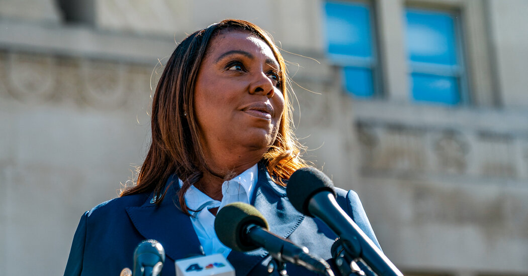 Letitia James’s Lawyers Say Fraud Case Against Her Was Fueled by Trump’s Animus
