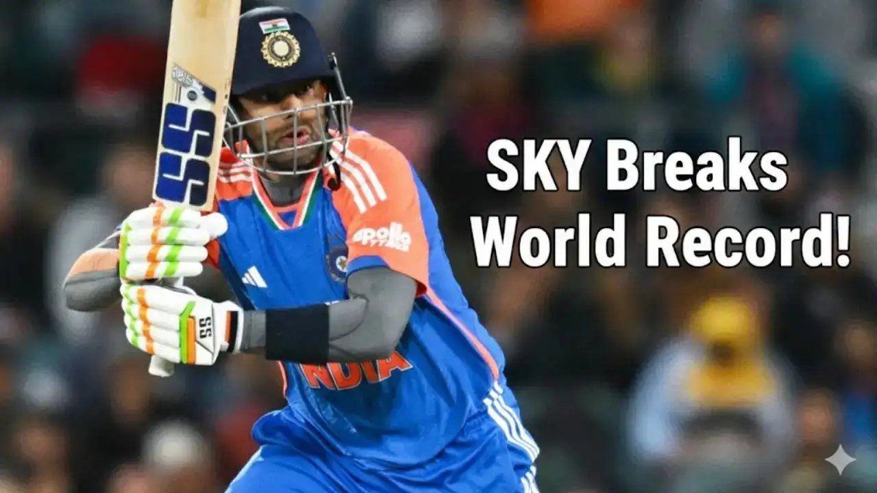 Suryakumar Yadav Creates HISTORY, Destroys World Record; Becomes First Player To Achieve Giant Milestone