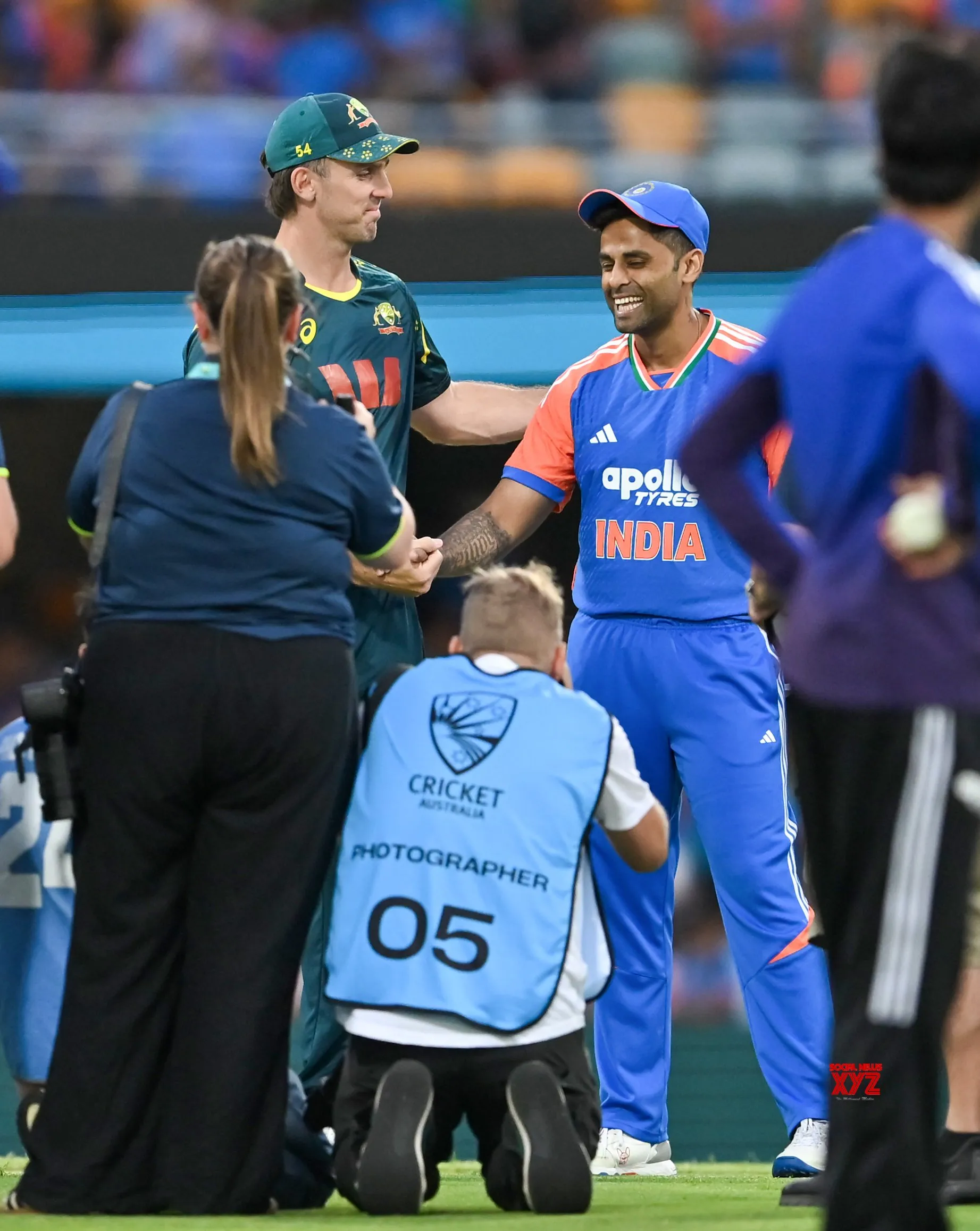 Brisbane: India vs Australia 5th T20I Match #Gallery