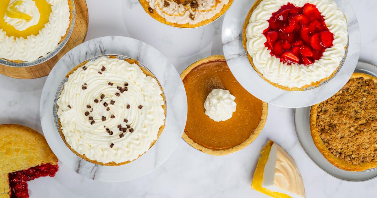 Thankful for pie: O.C. bakeries ready pastries for the holiday table