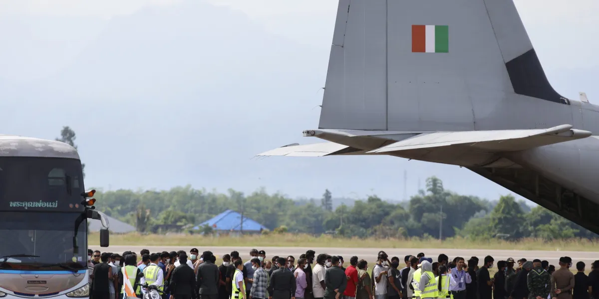 Inside the compounds of Asia's $10 billion scam industry, where trafficked staff sleep at work and log 16-hour days texting 'hello' over and over