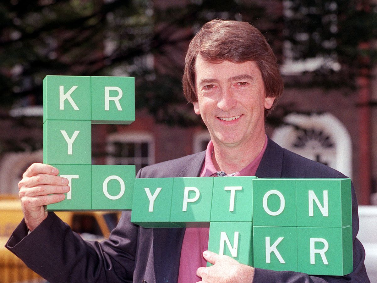 The Krypton Factor's Gordon Burns now from very famous relative to tears on air