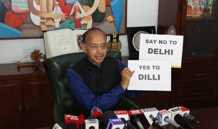 Ex-Minister Vijay Goel Pushes for Renaming Delhi to Dilli