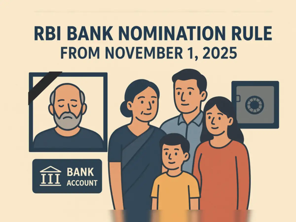 RBI nomination rule from November 1, 2025: Is it mandatory to have a nominee in your deposit account? Central bank says this