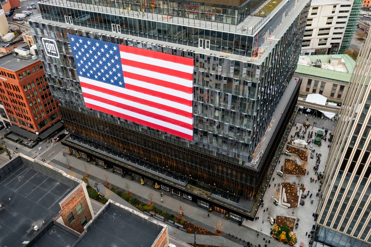 Detroit’s newest public space is a love letter to Hudson’s department store