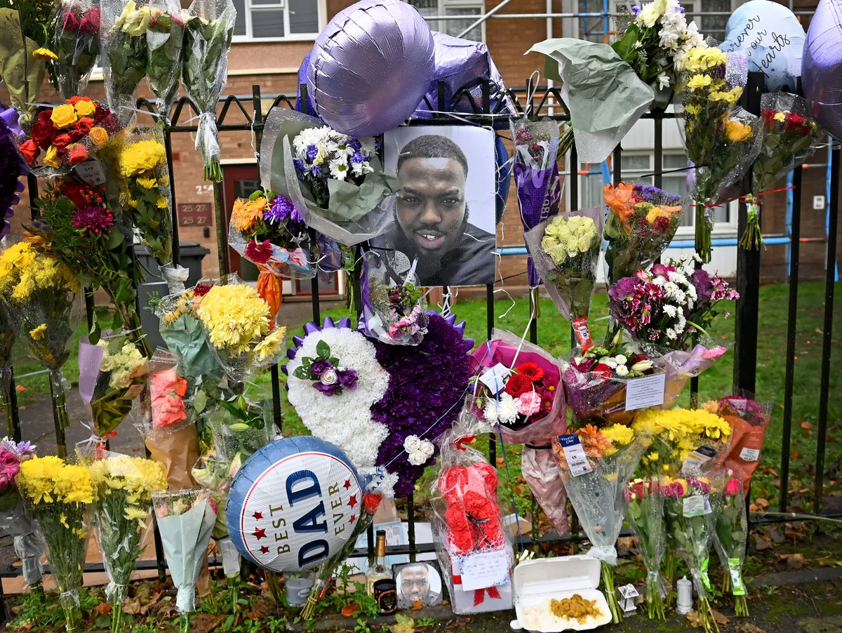 "To my Daddy, I love you. I will miss you. Love forever": Heartfelt tributes to Wolverhampton shooting victim laid at the scene as police appeal for witnesses