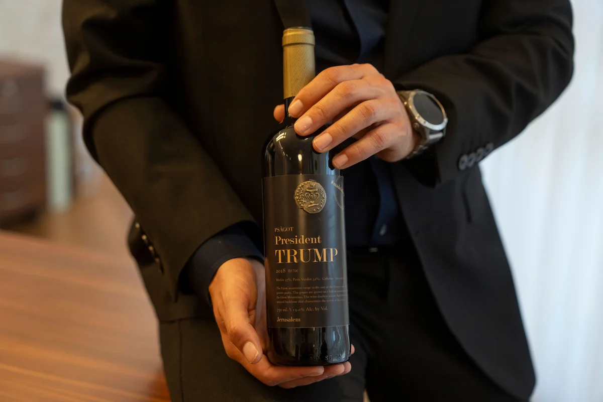 Military members offered Trump wine as First Family’s latest cash grab hits shelves
