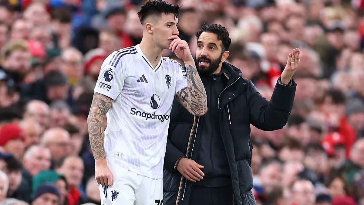 Ruben Amorim admits 'control freak' Benjamin Sesko is 'struggling' to settle at Man United and has let critics get under his skin, after Gary Neville said £73m striker was 'miles off it'