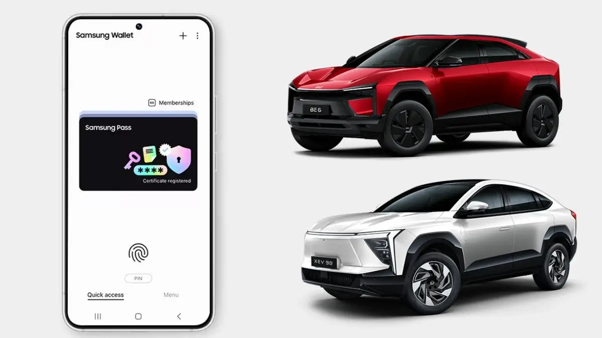Mahindra BE 6, XEV 9e, Future SUVs Can Soon Be Unlocked Using Samsung Phones
