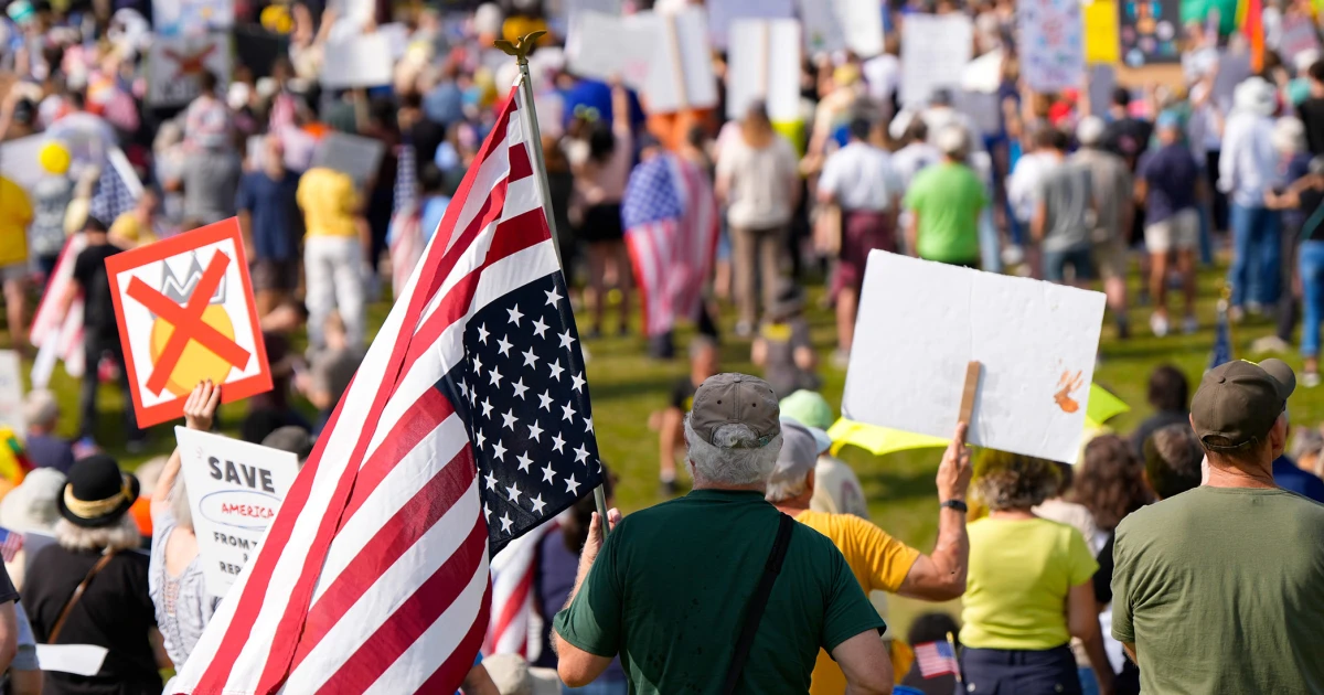 Poll: High interest in 'No Kings' and the 2026 midterms fueled by Democratic enthusiasm