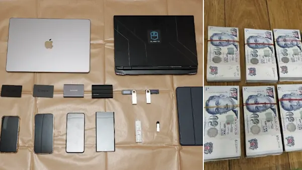 Trio came from China on fraudulent work permits to hack websites for criminal, were found with government data