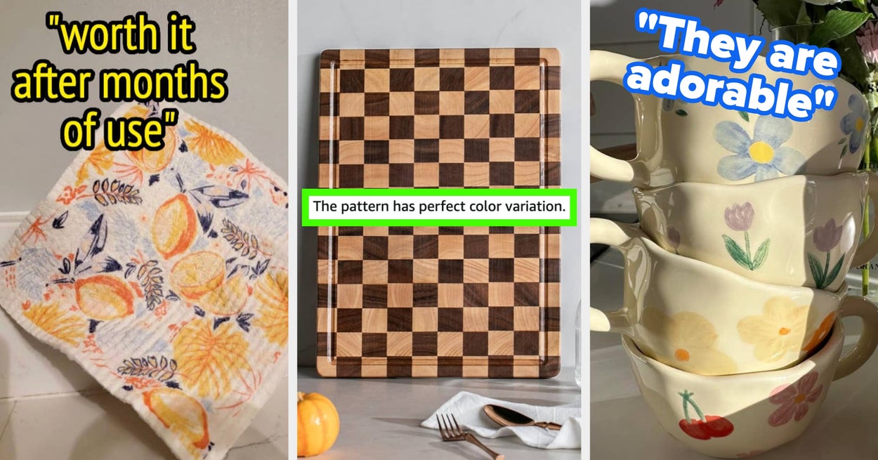 34 Kitchen Products So Aesthetically Pleasing You’ll Want To Leave Them Out On The Counter