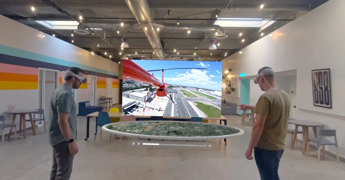 Flight Sight launches on Apple Vision Pro with Immersive Video, 3D helicopters, more