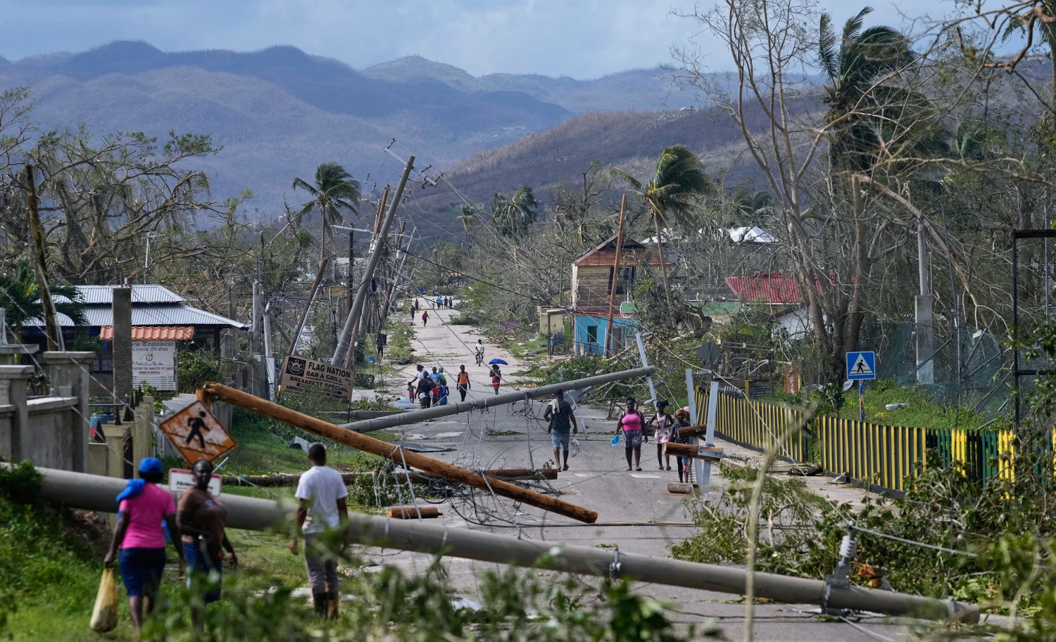 Big countries make it harder for us Jamaicans to survive big storms