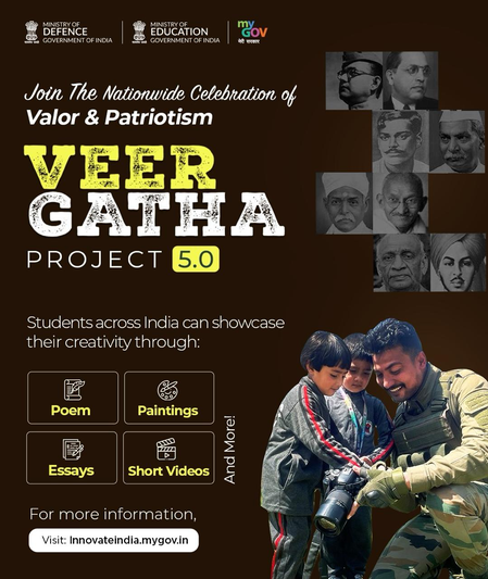 MyGov India launches ‘Veer Gatha 5.0’ to honour India’s bravehearts